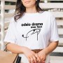 T-shirt Cropped Odeio Drama